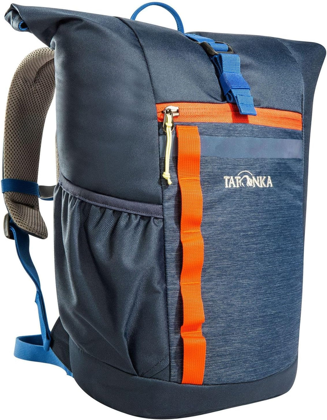 Tatonka Unisex Kinder Rolltop Pack Jr 14 Rucksack (1er Pack) 14 Liter Navy, 14 Liter Navy