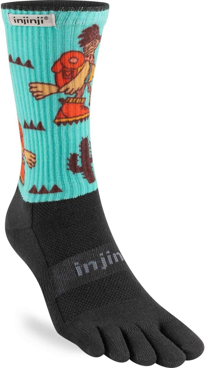 Injinji ARTIST DESIGNED MEN'S CREW MOJAVE M Zehensocken