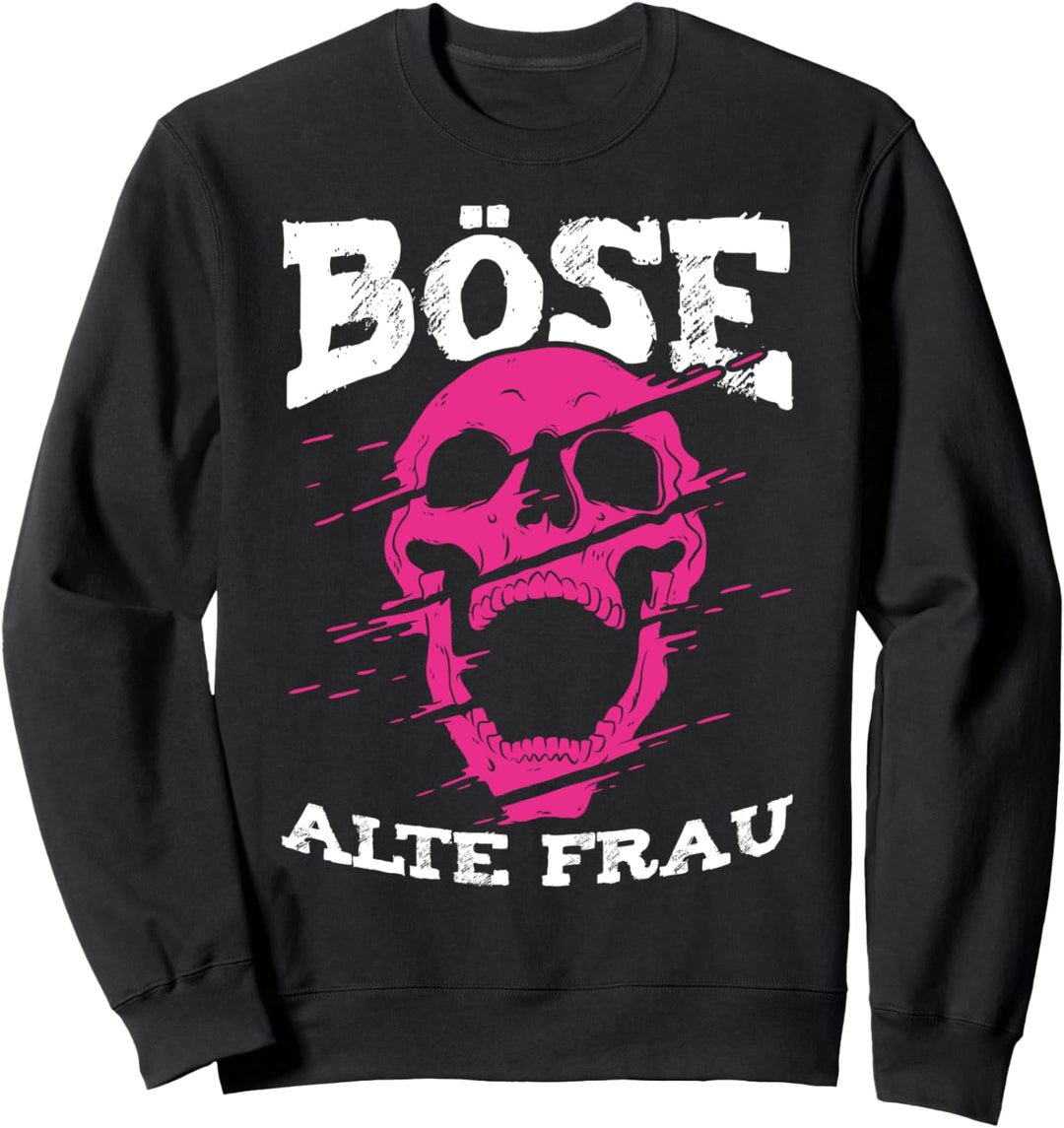 Böse Alte Frau Sweatshirt