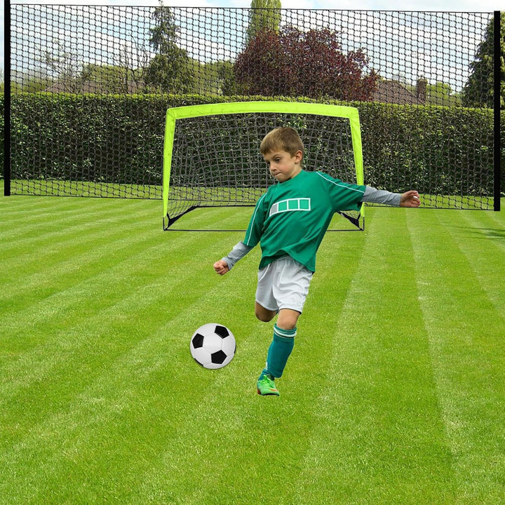 Ball Stop Net Wetterfestes Nylon Trainingsbarriere Ballfangnetz Fussball Torabschlussnetz Für Fussba