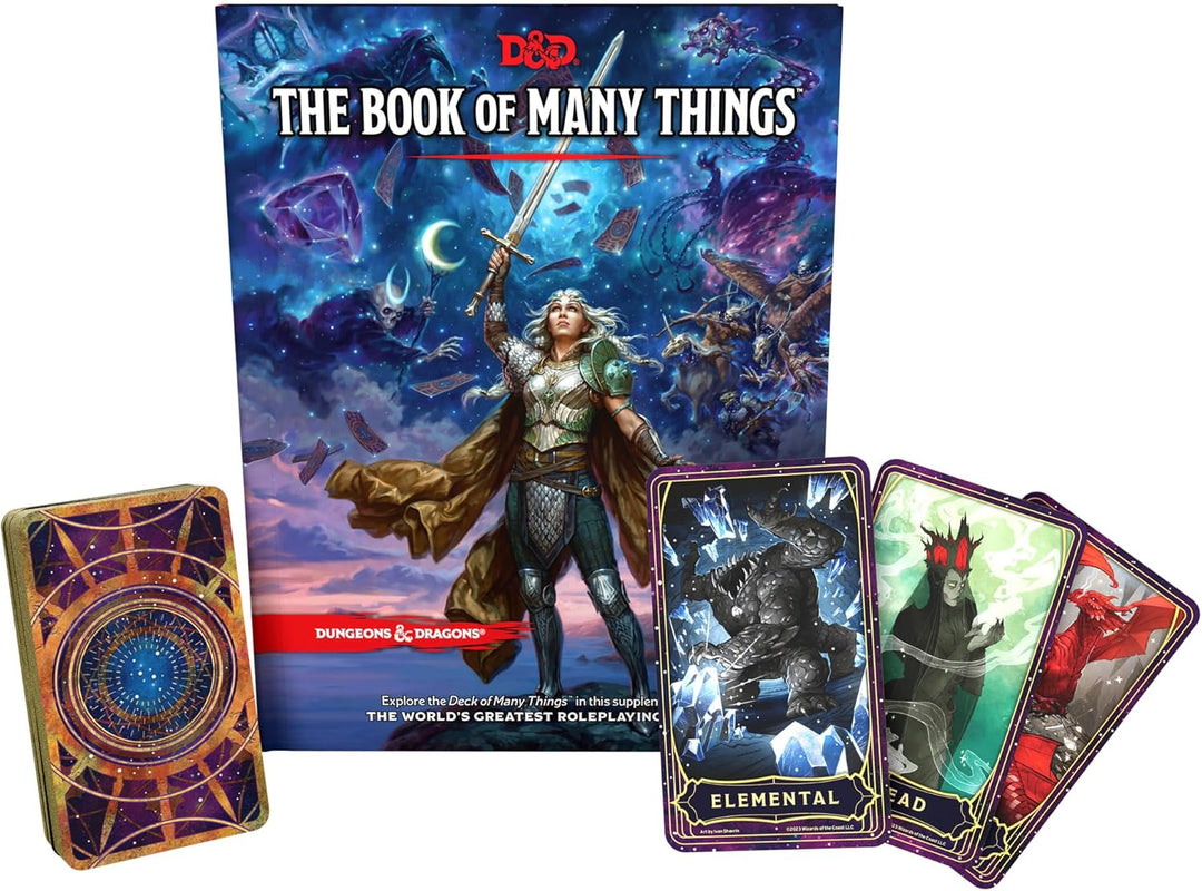Dungeons &amp; Dragons “The Deck of Many Things” – enthält The Book of Many Things (D&amp;D-Erweiterungsbuch