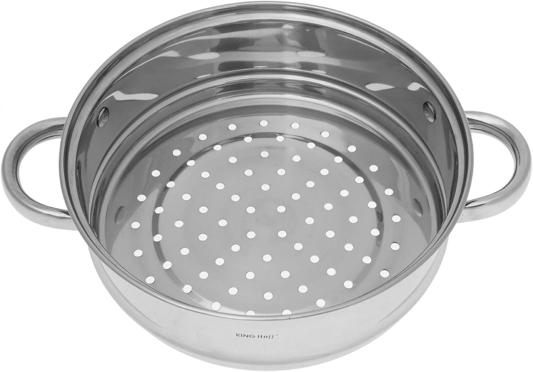 Dampferzeuger Dämpfeinsatz Steamer-Aufsatz KINGHOFF 24cm, 24cm