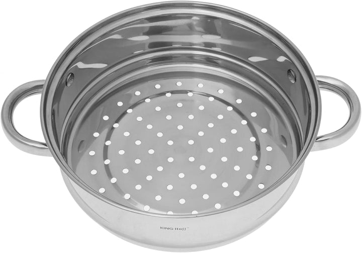 Dampferzeuger Dämpfeinsatz Steamer-Aufsatz KINGHOFF 24cm, 24cm