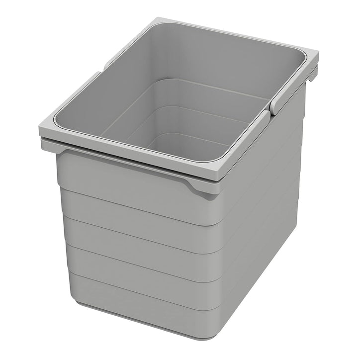 SOTECH Ninka Abfalltrennsystem eins2vier KB 500 mm, Seitenstärke 16 mm Höhe 250 mm 2x 15L, 1x 50er B