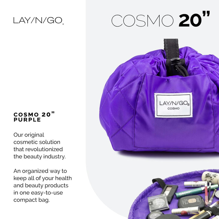 LAY/N/GO Cosmo Kulturbeutel, Violett Violett 20 Inch, Violett 20 Inch