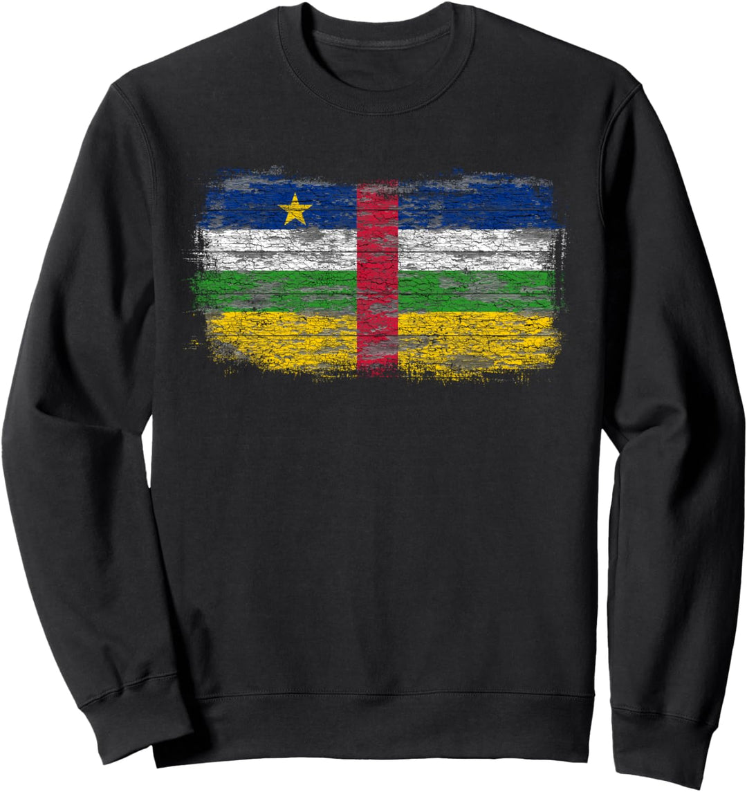 Nationalflagge der Zentralafrikanischen Republik Sweatshirt