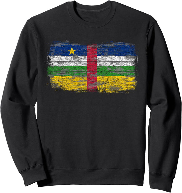 Nationalflagge der Zentralafrikanischen Republik Sweatshirt