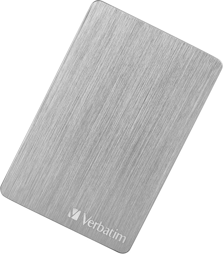 Verbatim Store 'n' Go ALU Slim, 1 TB, Silber, Externe Festplatte, USB 3.2 GEN 1, Festplatte extern a