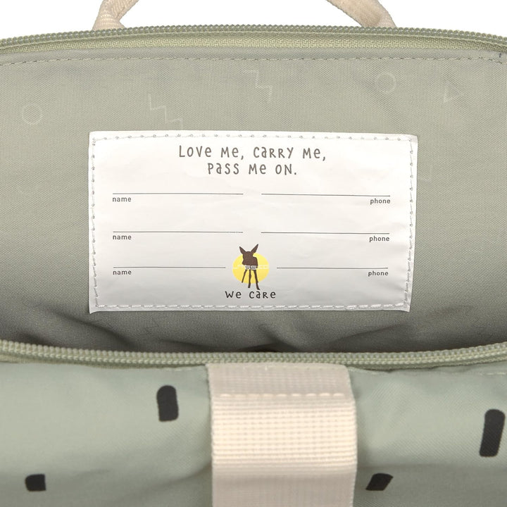 LÄSSIG Kindergartenrucksack Kinderrucksack Rolltop mit Brustgurt wasserabweisend, 11 Liter/Mini Roll