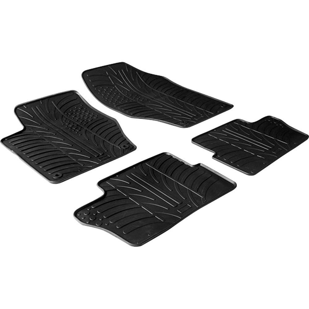 Gledring Satz Gummimatten kompatibel mit Peugeot 307 2001- & 308 3/5 türer/SW 2007-2013 (T Profil 4-