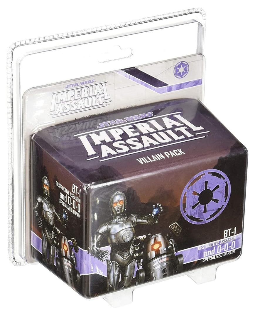 Fantasy Flight Games, Star Wars Imperial Assault: BT-1 and 0-0-0 Villain Pack, Card Game, Ages 14+,