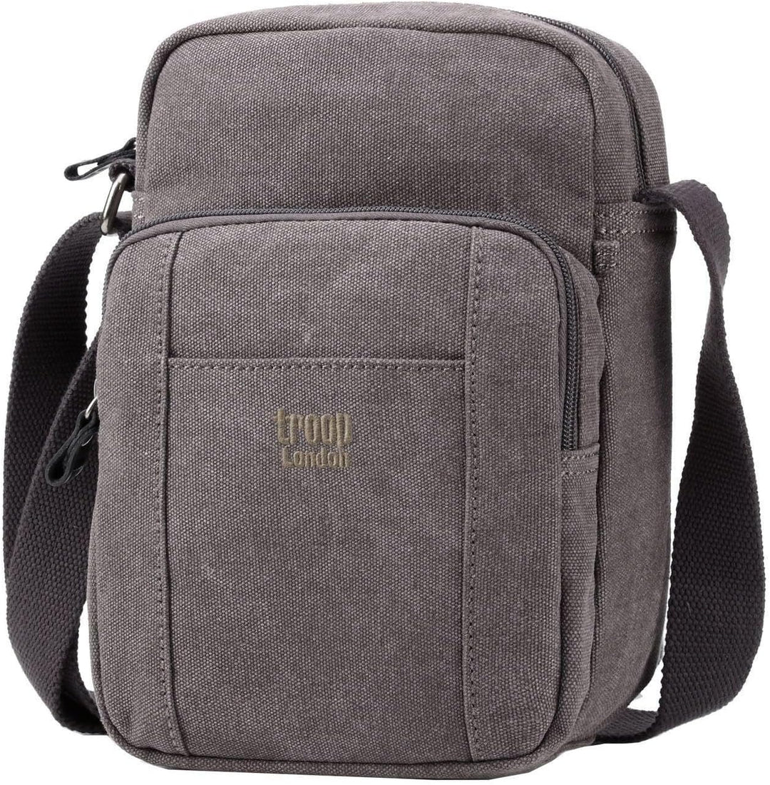 TRP0370 Troop London Classic Canvas Umhängetasche Blau, Blau