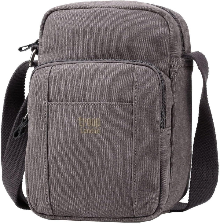 TRP0370 Troop London Classic Canvas Umhängetasche Blau, Blau