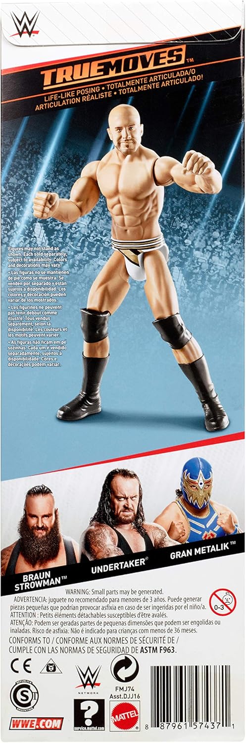 Mattel WWE FMJ74 Cesaro Figur, 30 cm