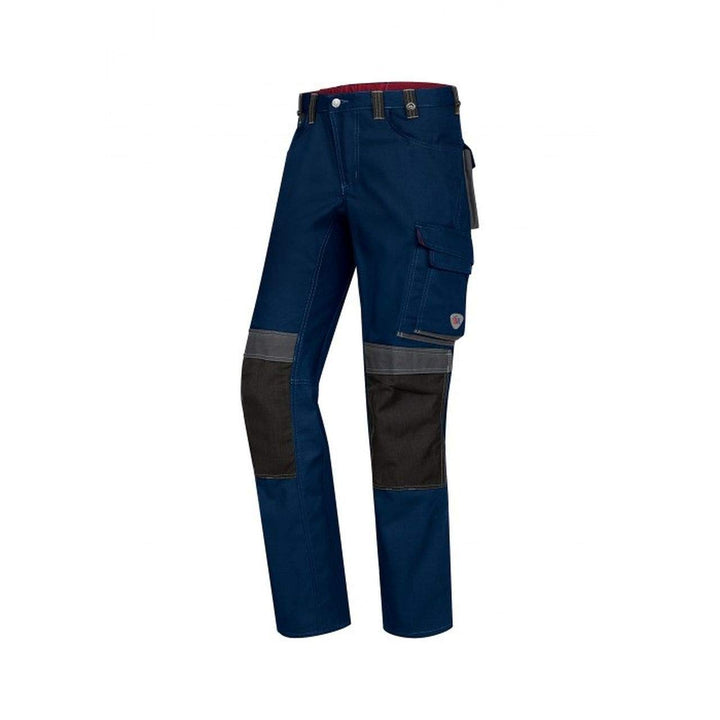 BP 1797-720-110-58l Arbeitshosen, mit doppeltem Taillenknopf und elastischem Rückenteil, 305,00 g/m²