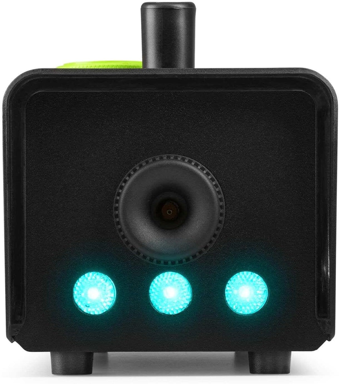 Fuzzix F503L Nebelmaschine mit Flüssigkeit, LED, 1L Nebelfluid, 500 Watt, Fernbedienung, Rauchmaschi