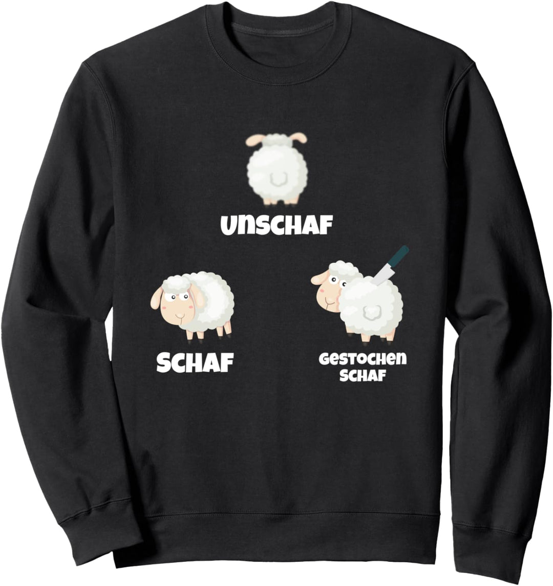 Fotograf Schaf Unschaf Gestochen Schaf Lustige Fotografen Sweatshirt