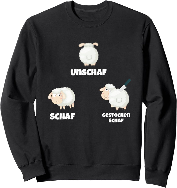 Fotograf Schaf Unschaf Gestochen Schaf Lustige Fotografen Sweatshirt