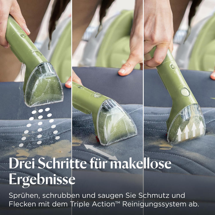 BISSELL Little Green, Polsterreiniger Gerät, Teppichreiniger für Alltägliche Flecken & Verschmutzung