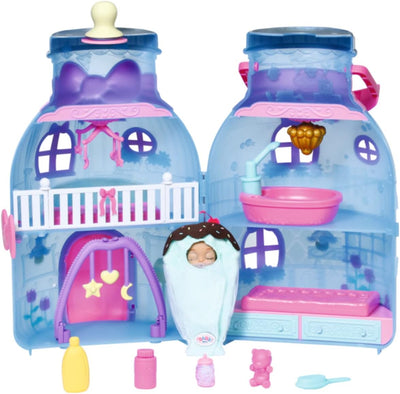 BABY born Surprise, Puppenhaus, BABY born Surprise Spielset Flasche - 2-stöckiges Spielhaus mit exkl