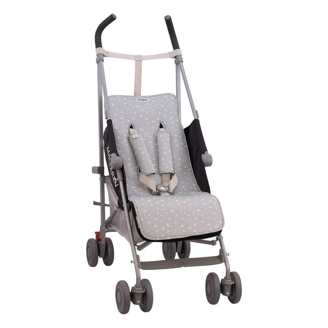JYOKO KIDS Sitzauflage Universal für Kinderwagen + Gurtpolster Hergestellt aus Baumwollstoff + Schau