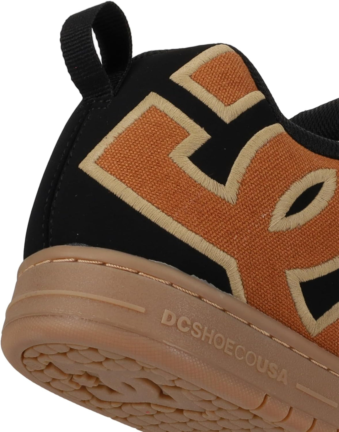 DC Shoes Court Graffik Se, Damen Sneaker 43 EU Schwarz Braun Gummi, 43 EU Schwarz Braun Gummi