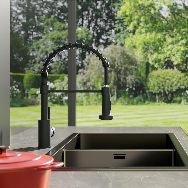 Lenz NOVA Küchenarmatur schwarz-matt 46070951