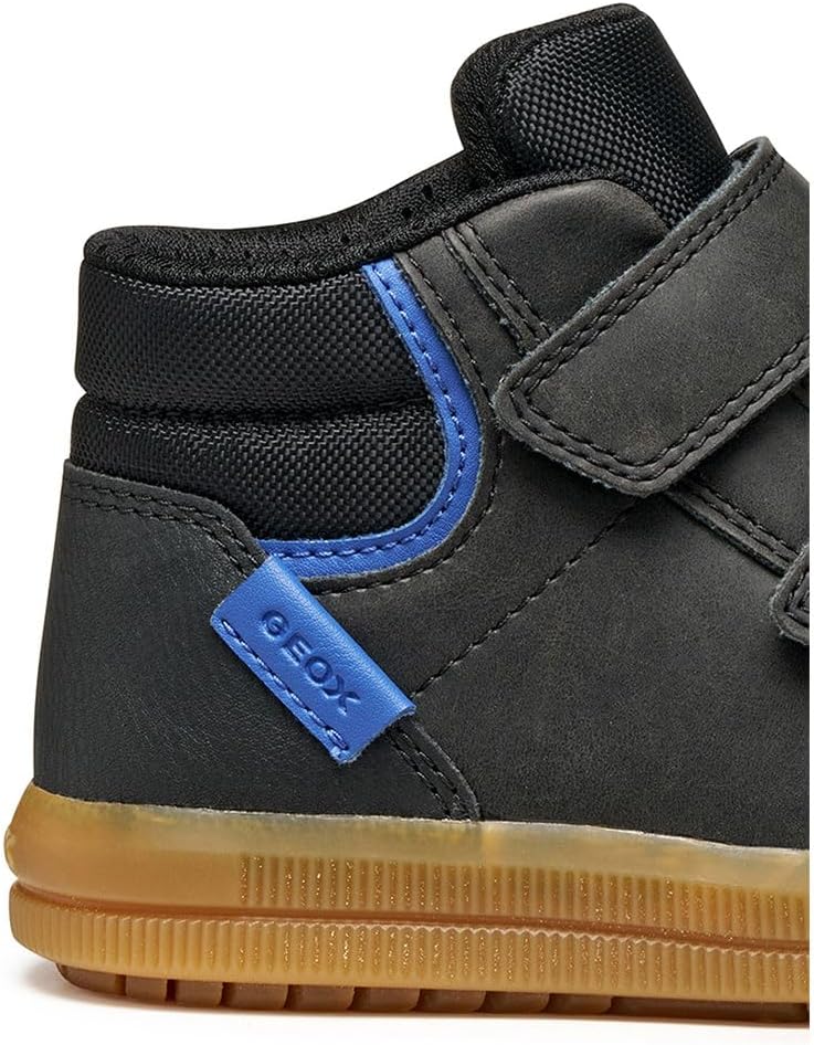 Geox Jungen J Arzach BoySneaker 24 EU Black Royal, 24 EU Black Royal