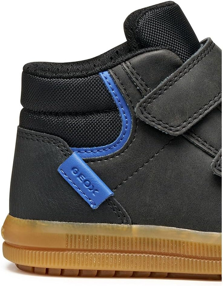 Geox Jungen J Arzach BoySneaker 24 EU Black Royal, 24 EU Black Royal