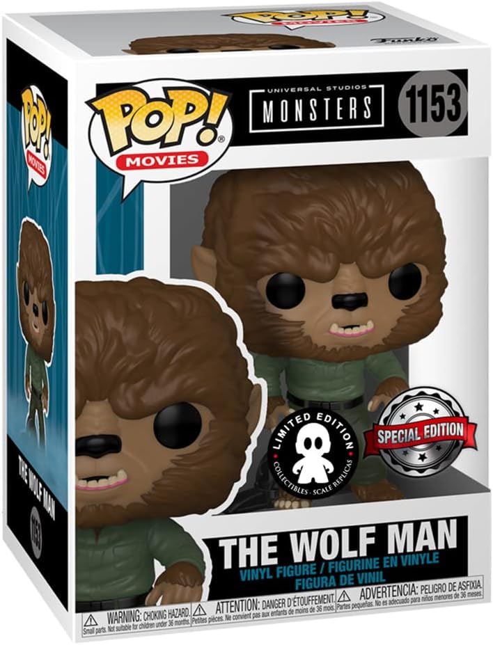 Funko Pop Universal Monsters The Wolf Man 1941