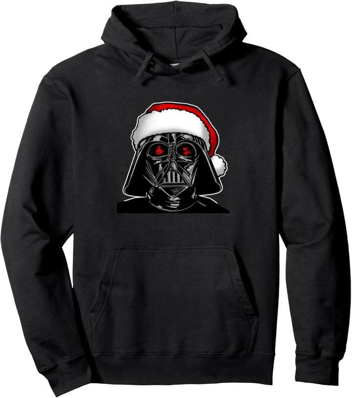 Star Wars Santa Darth Vader Sketch Christmas Pullover Hoodie