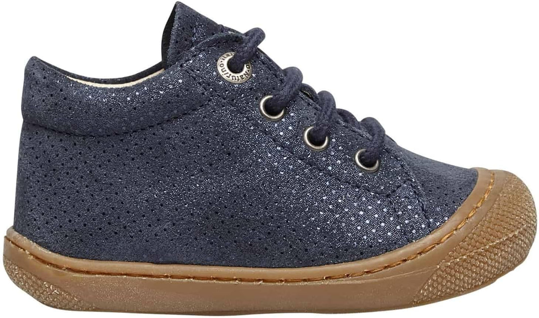 Naturino Lauflernschuhe aus Metallic 19 EU Blau, 19 EU Blau