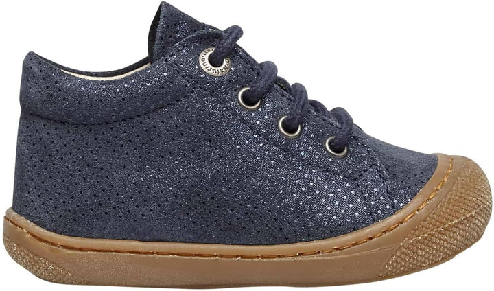 Naturino Lauflernschuhe aus Metallic 19 EU Blau, 19 EU Blau