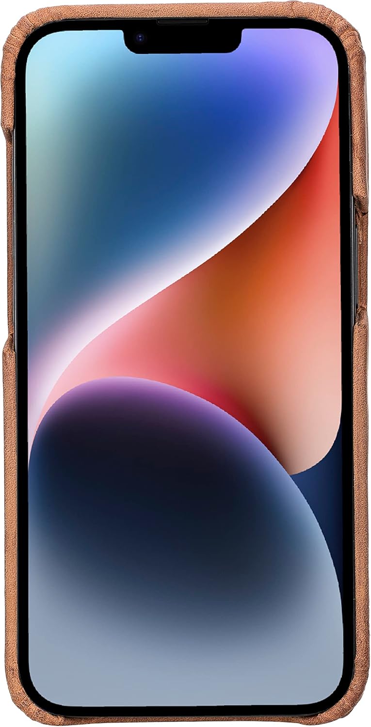 Solo Pelle Lederhülle für das iPhone 14 in 6.1 Zoll Princeton Case Leder Hülle Ledertasche Backcover