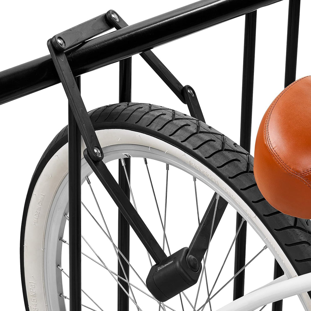HikeMeister® Faltschloss Fahrrad 95cm I ART 2 zertifiziert I sicherer Diebstahlschutz inkl. Halterun