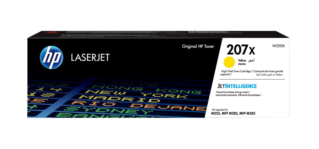 HP 207X (W2212X) Original Toner Gelb mit hoher Reichweite für HP LaserJet Pro M255 Gelb XL Single, G