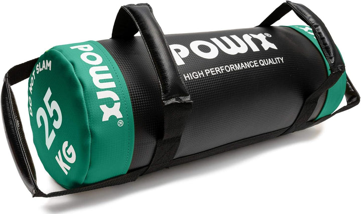 POWRX Power Bag aus Kunstleder - 5-30kg, Flexible Trainingsintensität - Kraft- und Ausdauertraining