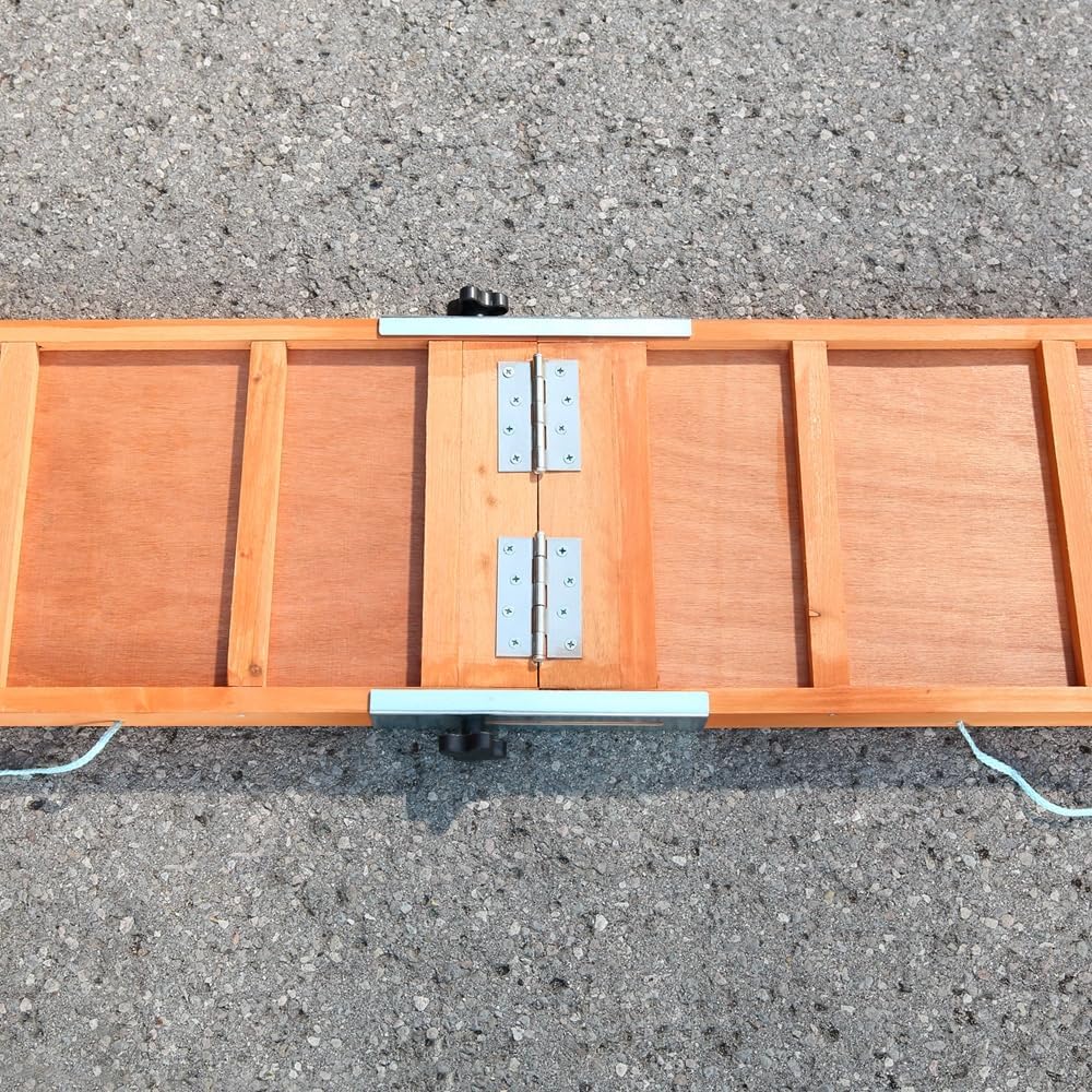 Mucola Hunderampe Autorampe klappbar Einstiegshilfe für Hunde – Tragbare Haustierrampe 155x40cm bis