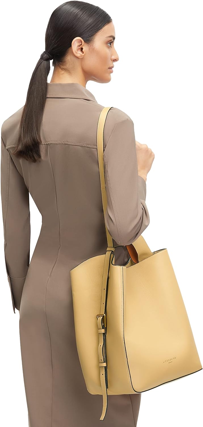 Liebeskind Damen Bowie Hobo L Champagne, Champagne