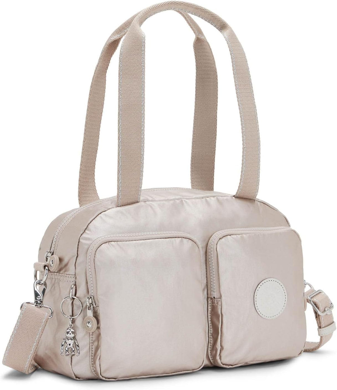 Kipling Damen Cool Defea Schultertaschen, Metallic Glow, Einheitsgrösse EU, Metallic Glow