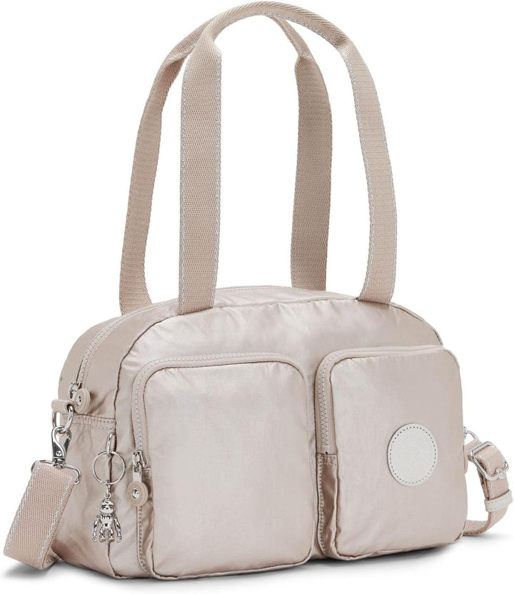 Kipling Damen Cool Defea Schultertaschen, Metallic Glow, Einheitsgrösse EU, Metallic Glow