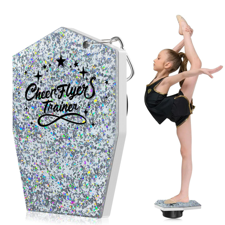 BORISI Cheerleading Balance Trainer, Tragbarer Stunt-Stand als Turngeräte & Turnen Zubehör für Balle