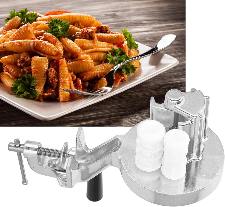 Fockety Cavatelli Maker -Maschine, Manueller Makkaroni -Hersteller Edelstahl -Handschreiber -Nudeln