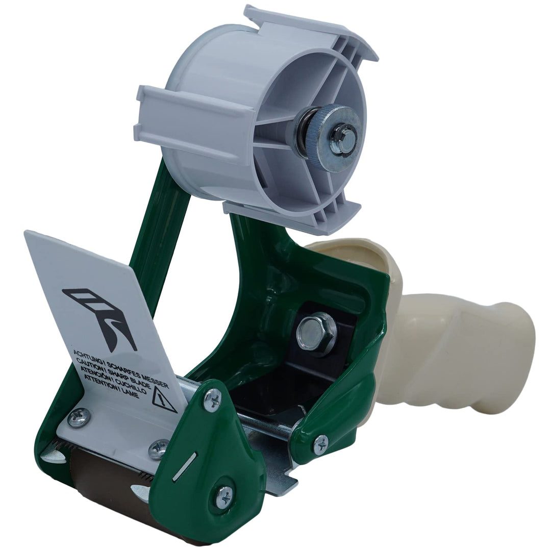 1 Stück - Handabroller - Profi-Ausführung - Version : SE (safe blade) - grün/green - 50 mm - Klebeba