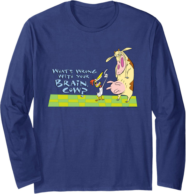 Cow & Chicken What's wrong with your Langarmshirt