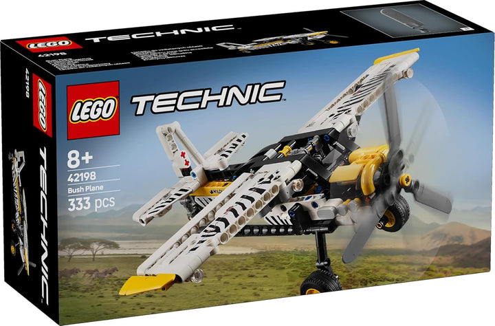LEGO Technic Propellerflugzeug, Baubares Flugzeug Spielzeug für Kinder, Geschenk für Jungen und Mädc