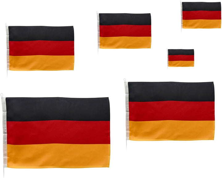 YACHTICON Deutschlandflagge Nationalflagge 100x150 cm, 100x150 cm