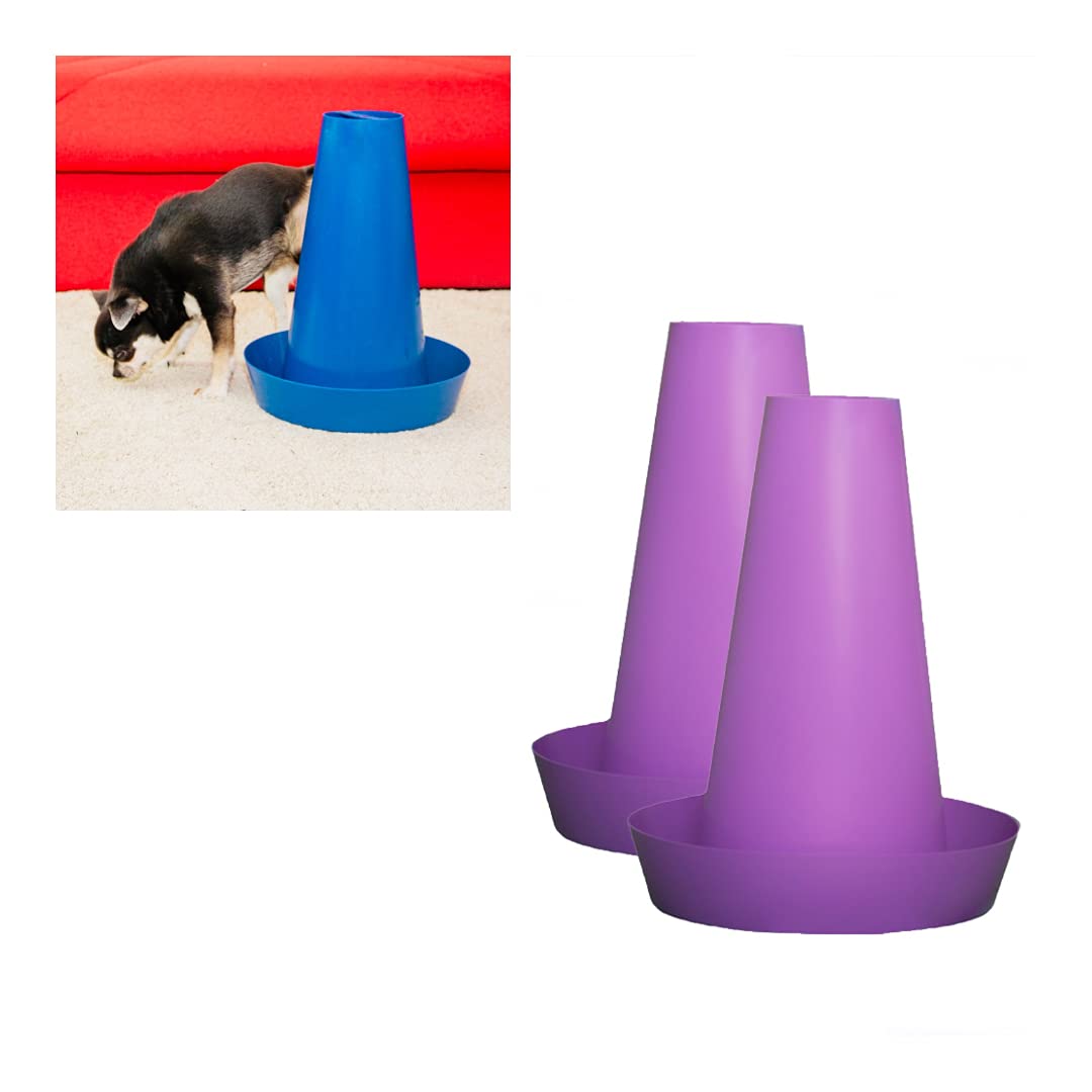 PIPPI Hundetoilette Hundepads Hundematten Hunde WC 28x36cm Lila 2er Pack