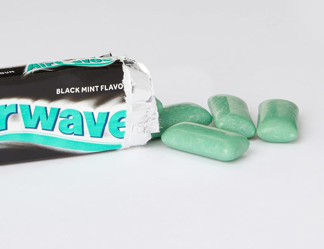 Wrigley Airwaves Black Mint, 30er Pack Minze 10 Stück (30er Pack), Minze 10 Stück (30er Pack)