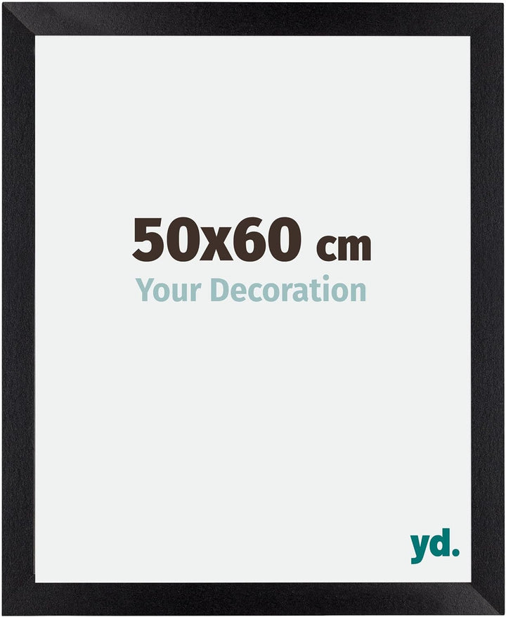 yd. Your Decoration - Bilderrahmen 50x60 cm cm - Bilderrahmen aus MDF mit Acrylglas - Klares Kunstgl